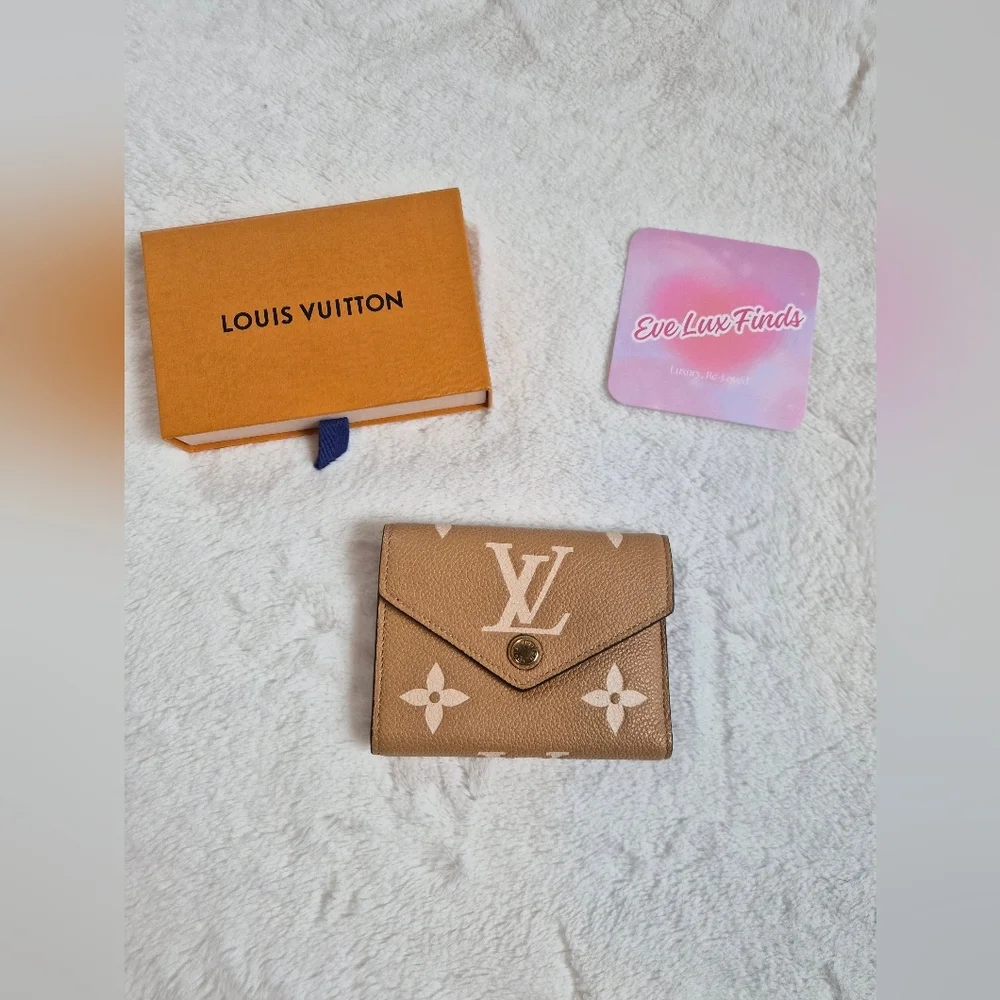 Louis Vuitton Victorine Wallet Arizona Bicolor Empreinte M80968